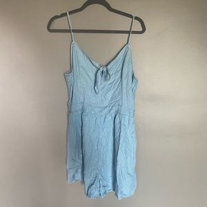 Aerie Chambray Romper